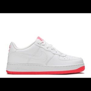 Air Force 1 Low GS 'White Racer Pink’